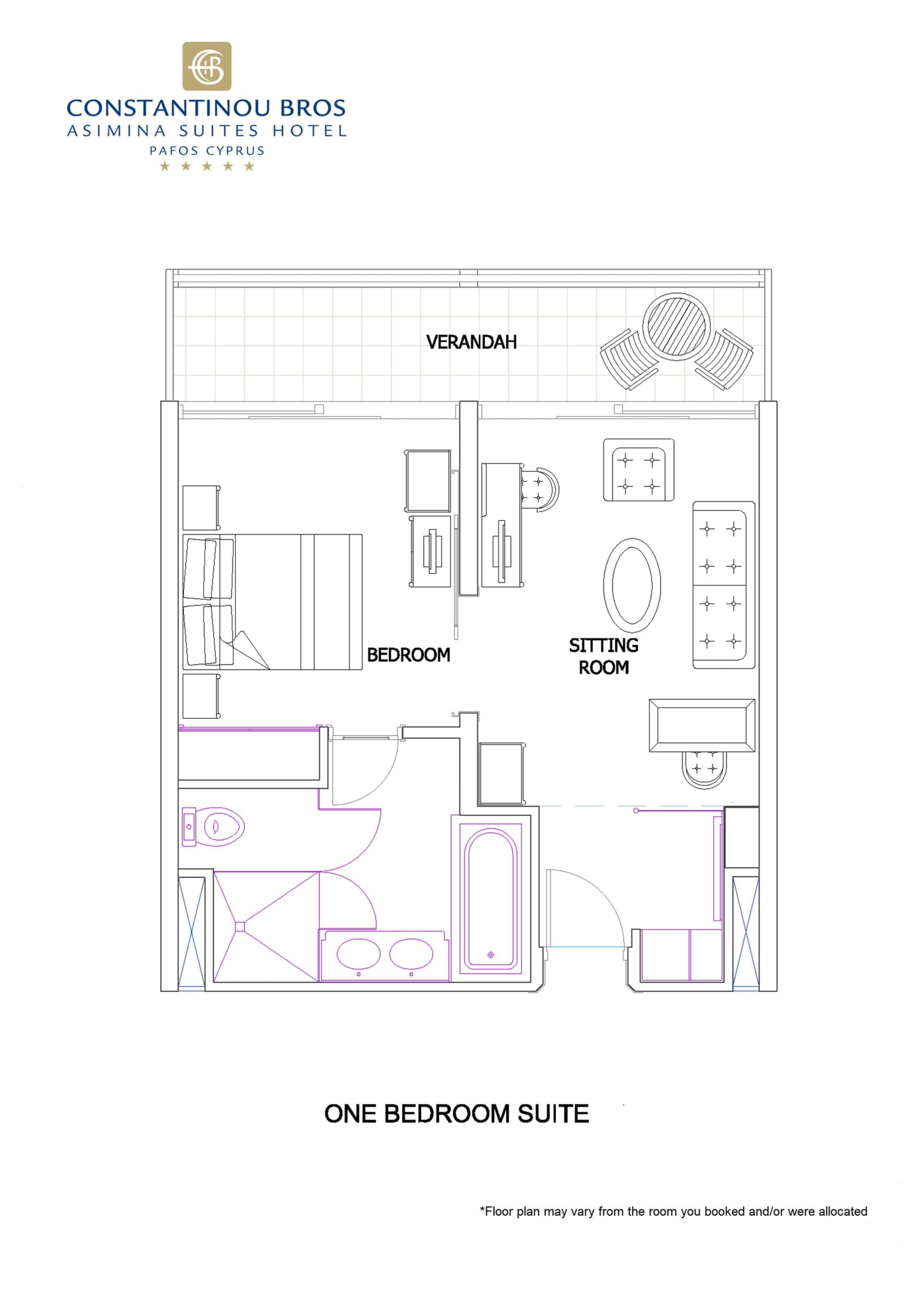 One Bedroom Suites Asimina Suites Hotel