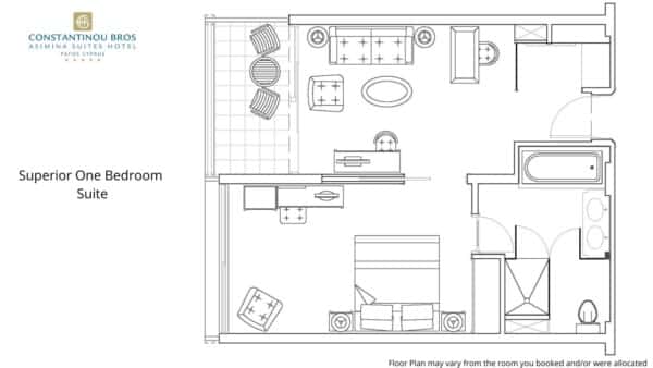 3 Superior One Bedroom Suite