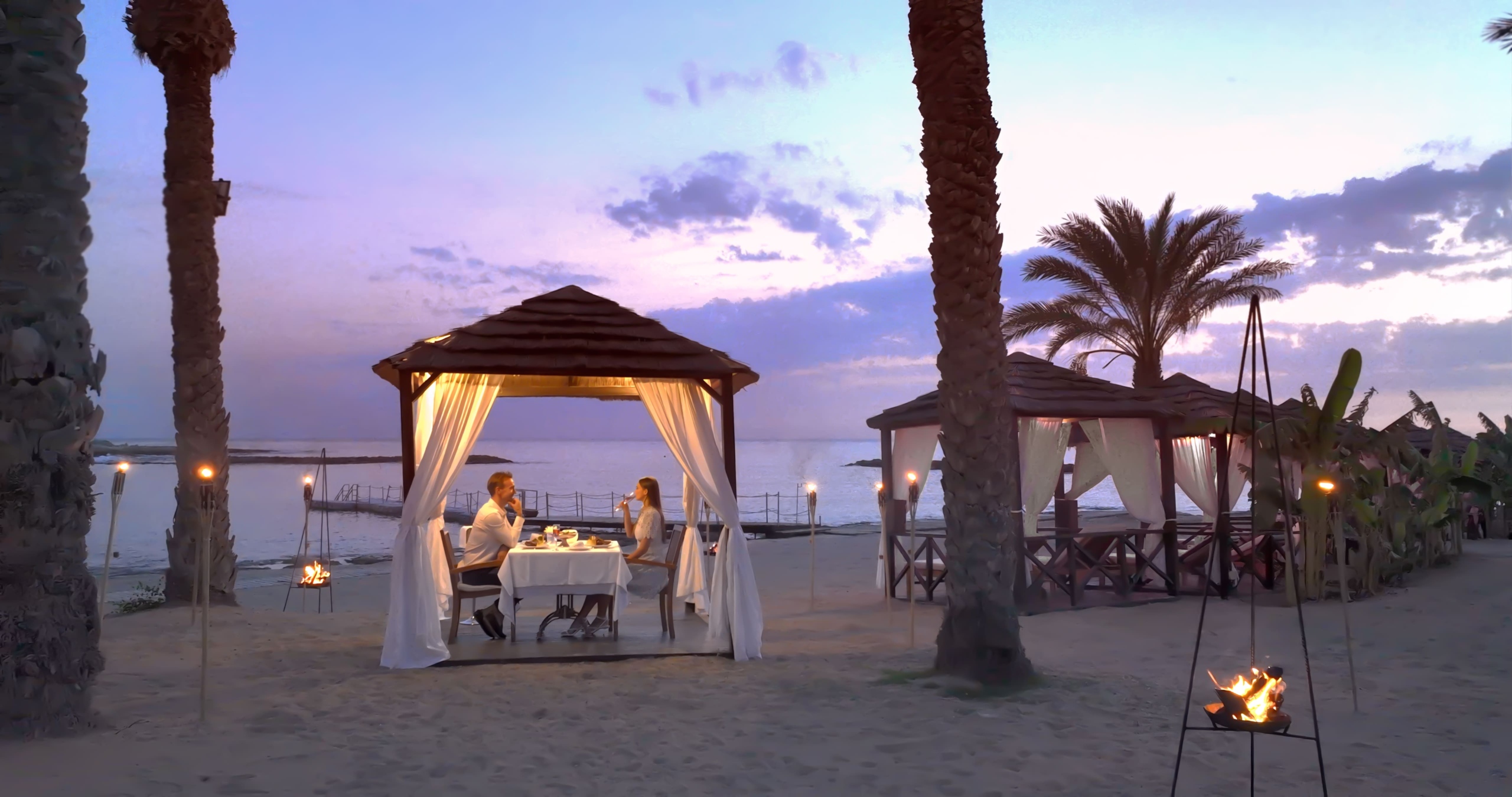 57 ASIMINA SUITES HOTEL PRIVATE DINNER BY THE BEACH
